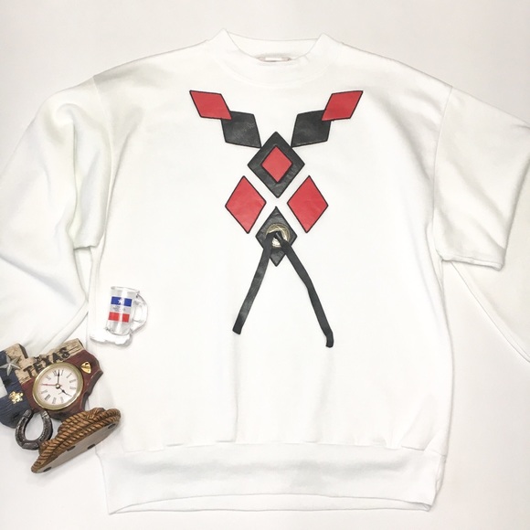 H Bar C Tops - H Bar C Ranchwear Western Crew Neck Sweatshirt